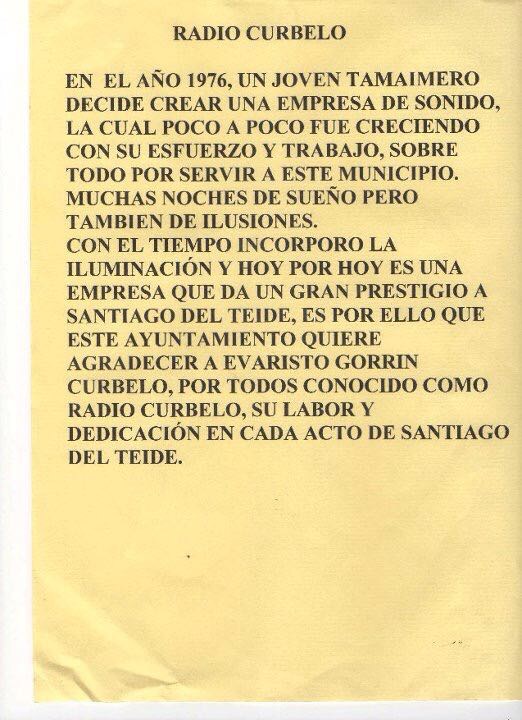 Montaje de sonido e iluminación de Radio Curbelo
